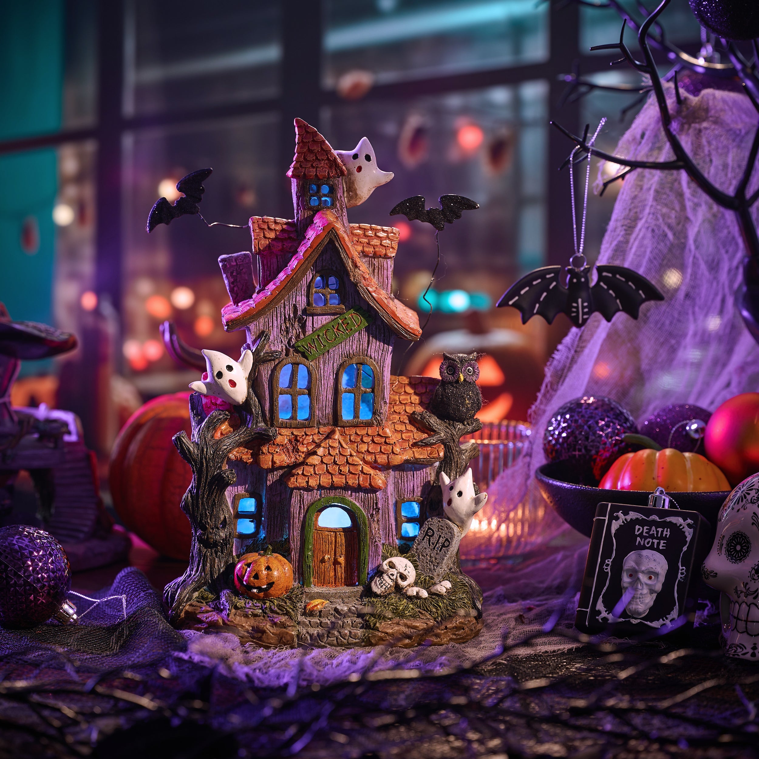 Halloween Decor - Halloween Village House
