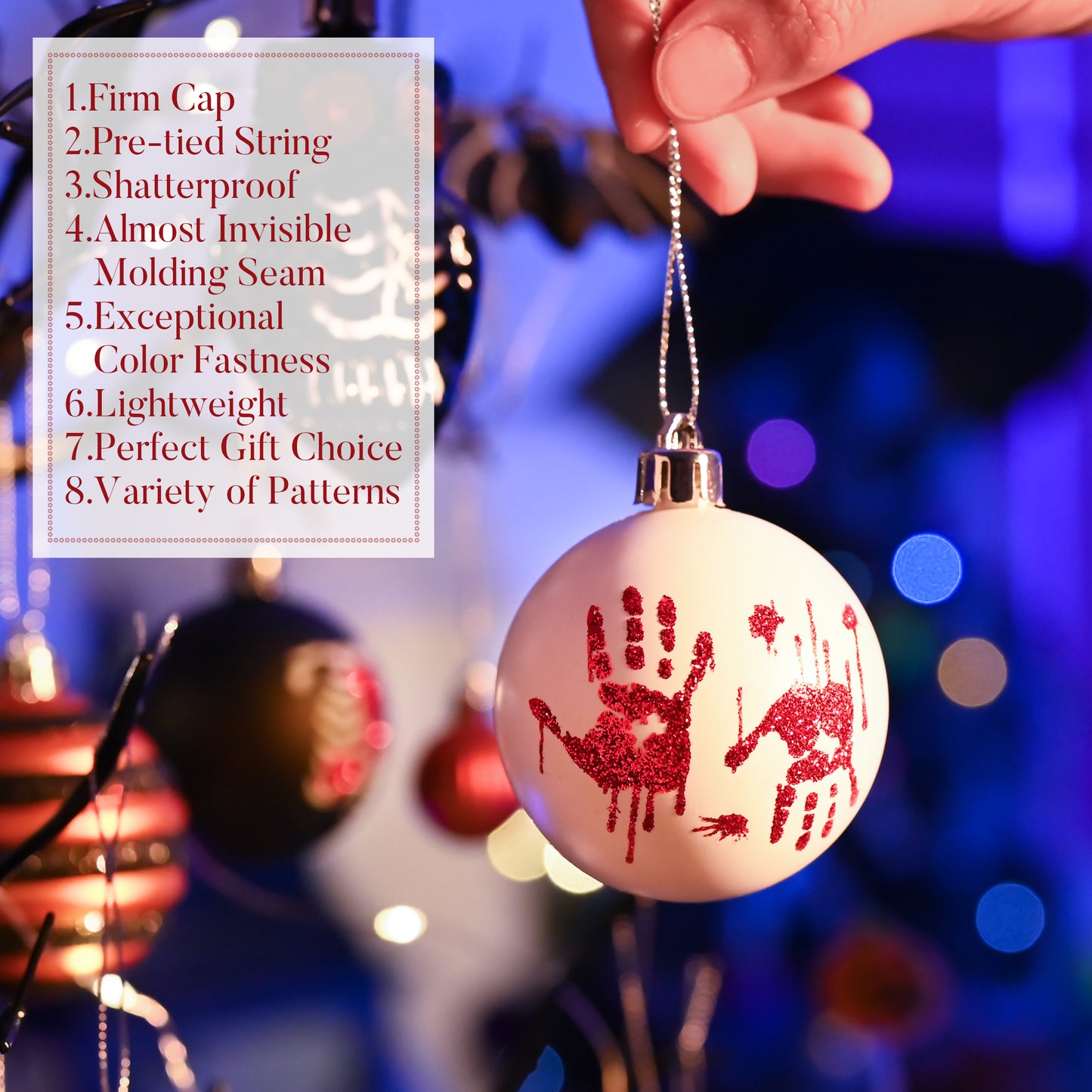 Valery Madelyn 40ct Variety Halloween Ornaments, Shatterproof Skeleton Owl Bat Hanging Balls for Small Tree