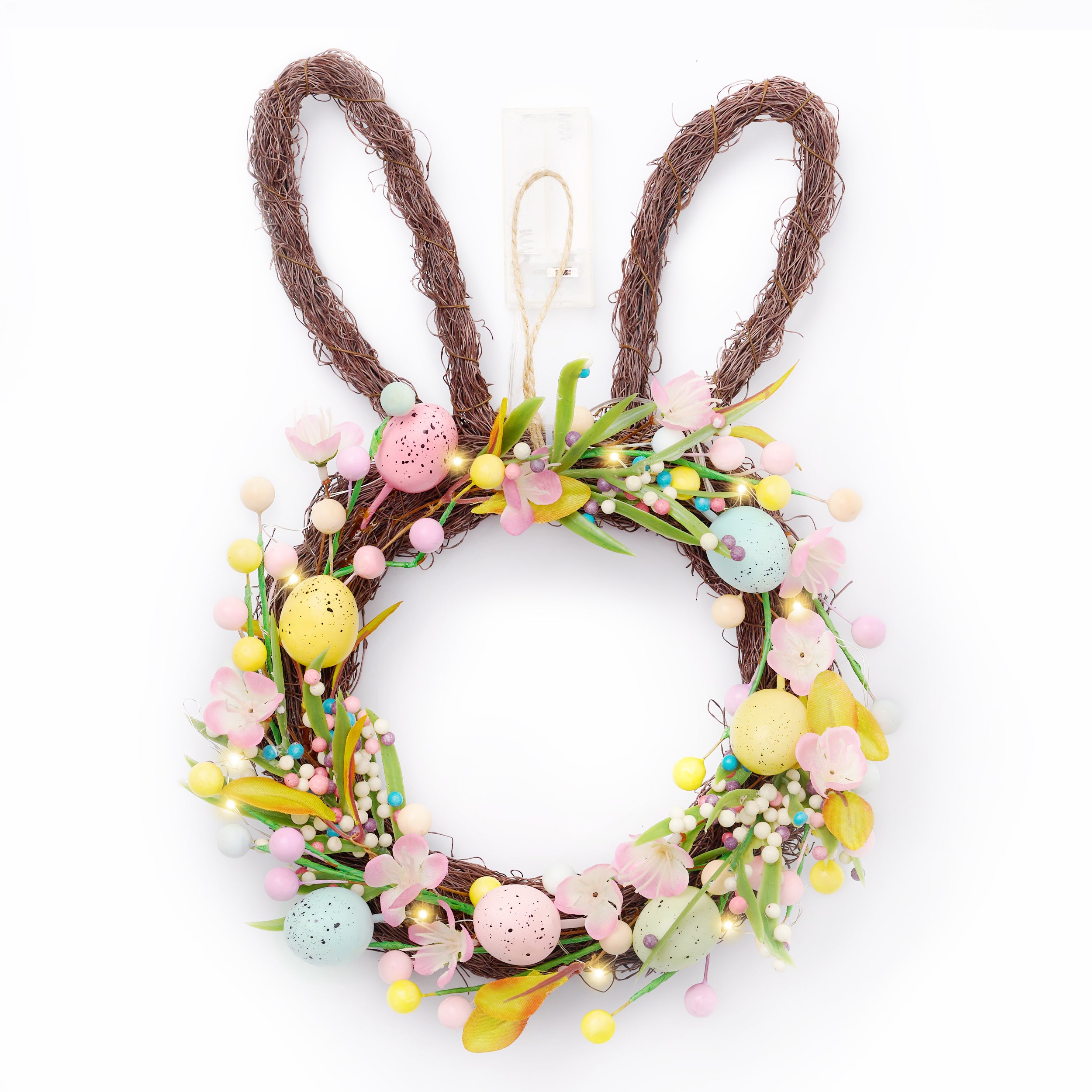 Easter Rabbit Wreath - 16 Inch